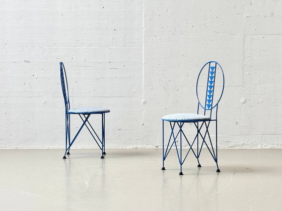 Image 1 of Rare dining set by Frank Lloyd Wright for Cassina, First Edition I Maestri, 1980s