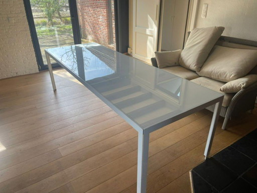 Table blanche MDF Italia Monica Armani