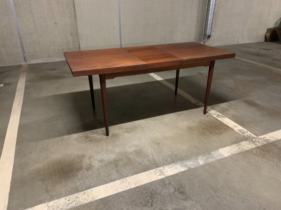 Image 1 of Grande table à manger extensible Louis van Teeffelen pour Webe
