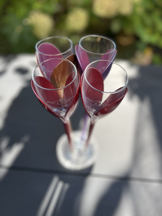 Vintage Moet & Chandon champageglazen set – Glazen & Karaffen (photo 4 of 5)