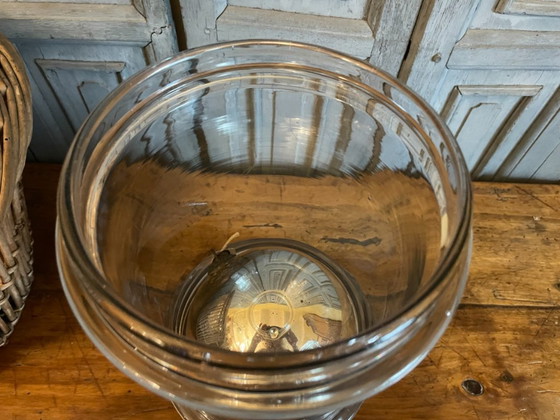 Lotto di 3 Barattoli per Caramelle Antichi Francesi del XIX Secolo – Oggetti decorativi, Vetro (photo 9 of 12)