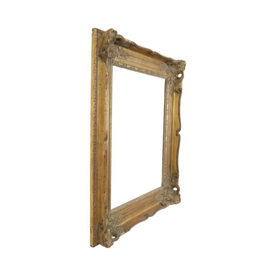 Image 1 of Antique Classic Gold Leaf Frame 74cm