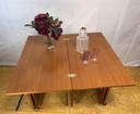 Mid Century Retro Teak Coffee Table / Nest of Tables by McIntosh Circa 1960  A stunning and highly practical mid century modern 