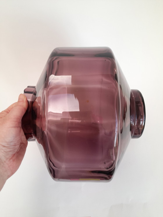 Image 1 of Very large Doyen Art Deco vase/saucer, 1930s