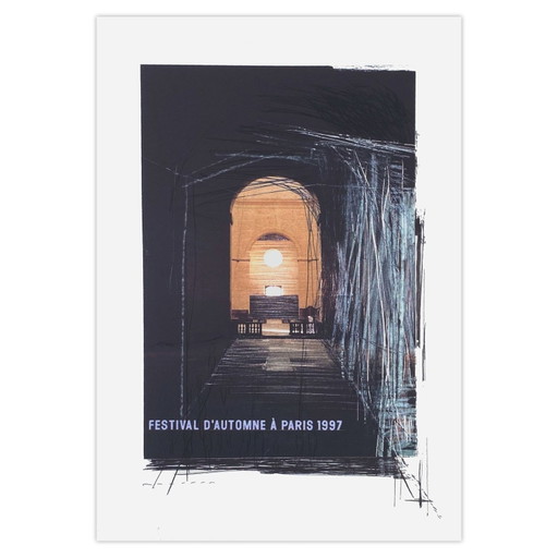 Tadashi KAWAMATA Festival d'Automne Poster 1997