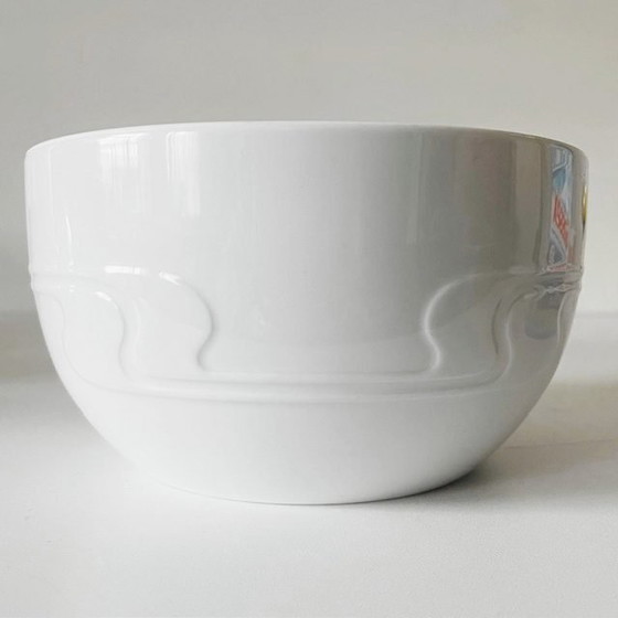 Image 1 of Ciotola vintage in porcellana bianca Rosenthal Asimmetria, metà secolo, anni '60