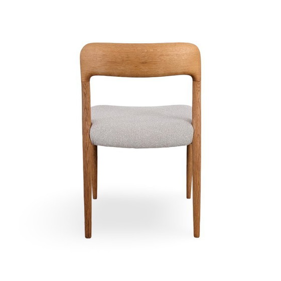 Image 1 of JL Moller's Model 75 chair, Niels Otto Møller, teak Danish upholstery