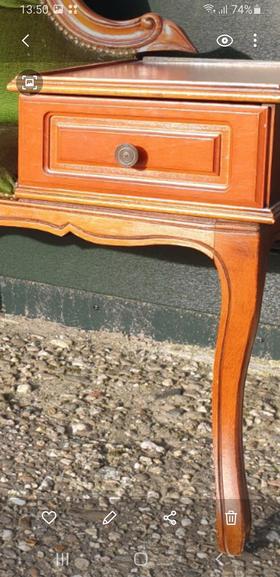 Image 1 of Barocke Telefonbank im Stil Ludwigs XIV.