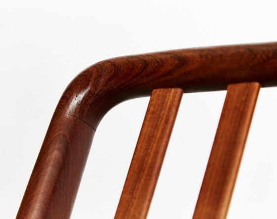 Image 1 of Svend Åge Madsen Teak Dining Chairs for Nørre Broby Maskinsnedkeri