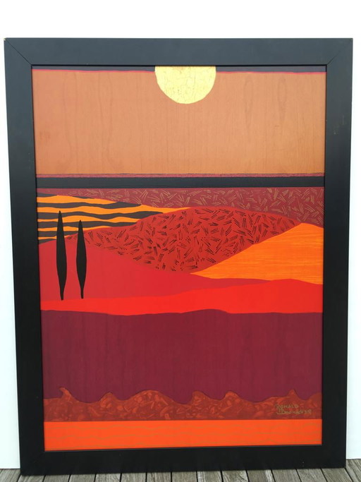 Ronald Boonacker, Il bel paese II panel painting