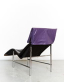 Chaise longue Skai par Tord Björklund pour Ikea, années 1980
