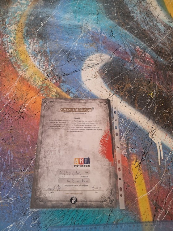 Image 1 of GONGAS – Ritter von Cydonia – Künstlerleinwand