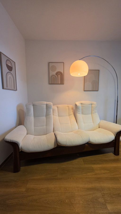 Ekornes Stressless Windsor 3-zitsbank – in topconditie en grondig gereinigd