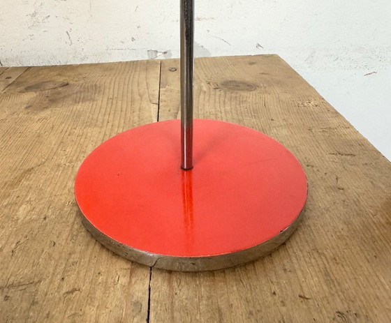 Image 1 of Vintage Red Table Lamp by Josef Hůrka for Lidokov, 1960s