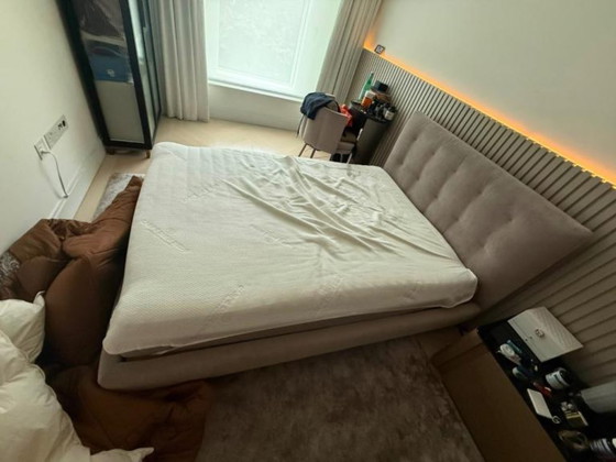 Letto Minotti Andersen + Materasso Carpe Diem Härmanö 135x190 – Letti matrimoniali, Velluto (photo 3 of 6)