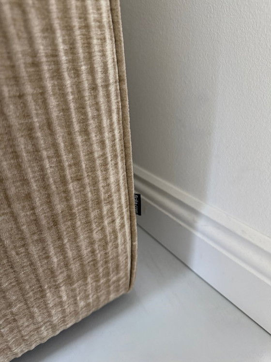 Image 1 of Bolia Cosima Sofa Beige Corduroy Fabric Couch Large Corner