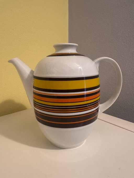 Eschenbach Bavaria Caffettiera / Teiera in Porcellana Anni '70