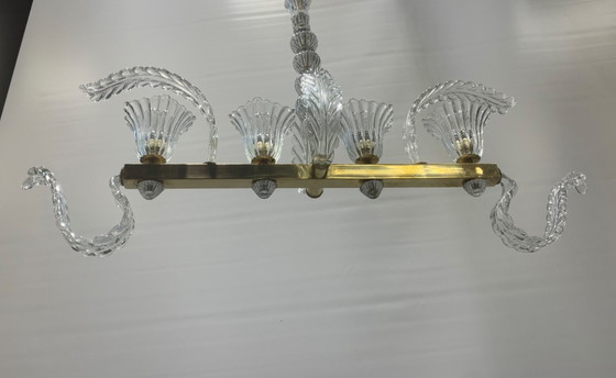 Image 1 of Pendant chandelier ++RARITY ++SEGUSO V.A. restored made in Italy