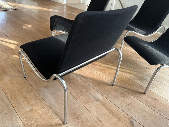 Image 1 of 4x sedie a sdraio Kho Liang Le 703 per Stabin-Bennis