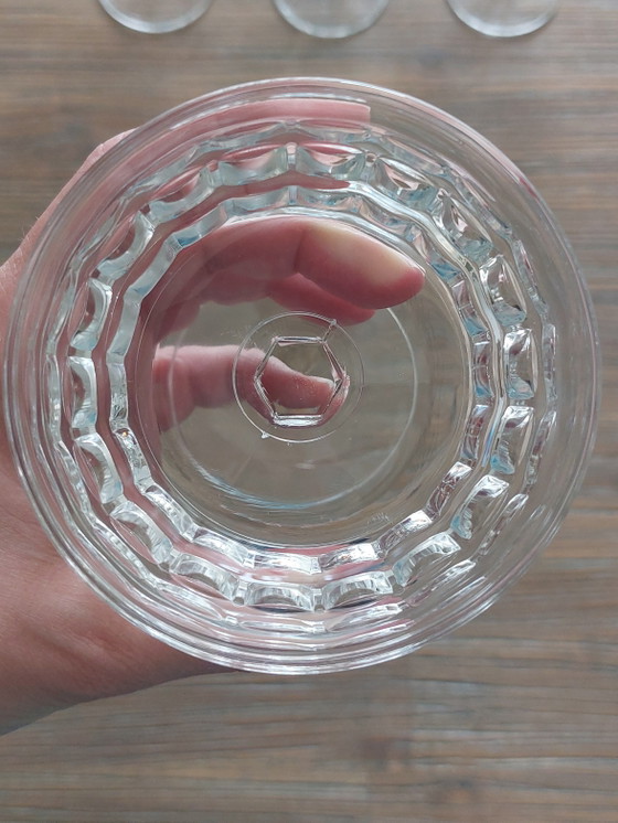 Image 1 of 11 × vintage crystal champagne coupes