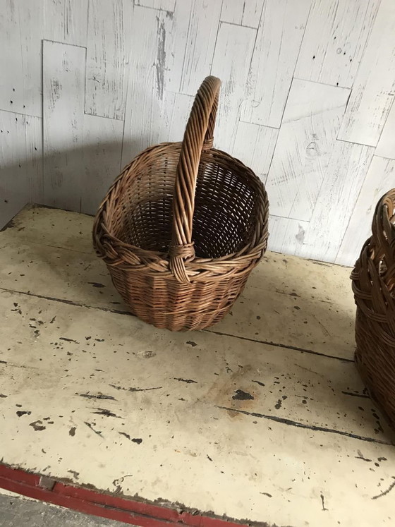 Cesti in vimini, anni '60, set di 2 – Oggetti decorativi (photo 5 of 10)