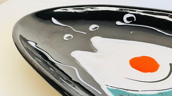 Image 1 of PIATTO XL Fabbrica di terracotta Niderviller Francia VINTAGE