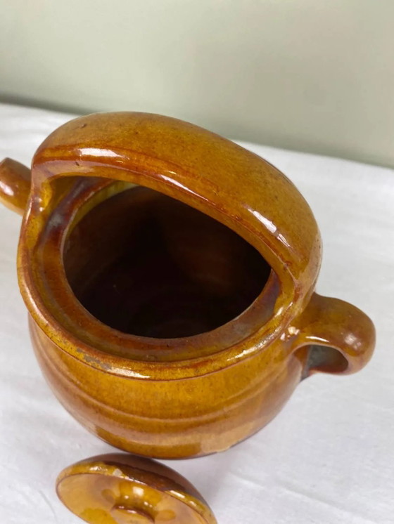 Ochre terracotta water bottle – Glass & Decanter (photo 10 of 12)