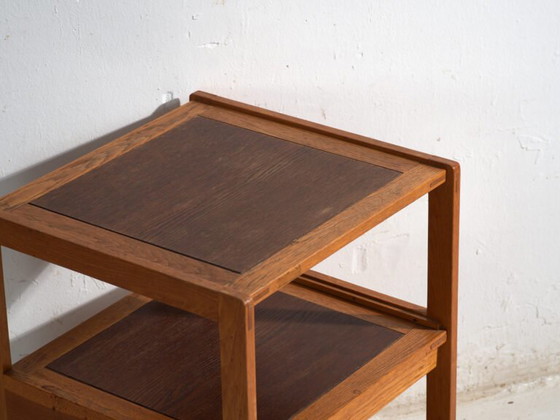 Vintage side table in wood – Central Europe, circa 1960 – Mid Century Modern (photo 12 of 40)