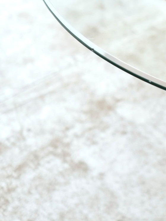 Image 1 of Tavolino laterale in travertino stile grezzo