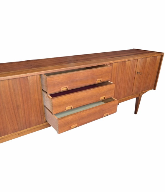 Image 1 of Vintage teak Scandinavian design XL sideboard, dresser