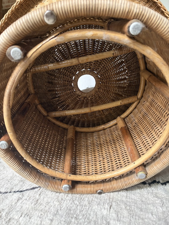 Egon Eiermann Korbsessel E10 Wicker chair – Stühle und Loungesessel, Rattan, Korbgeflecht (photo 10 of 10)