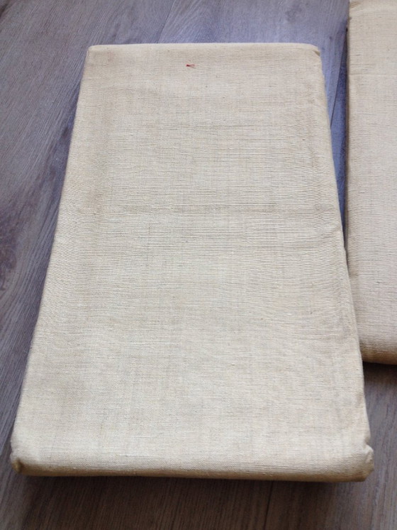 Image 1 of Lote de tela de lino antigua