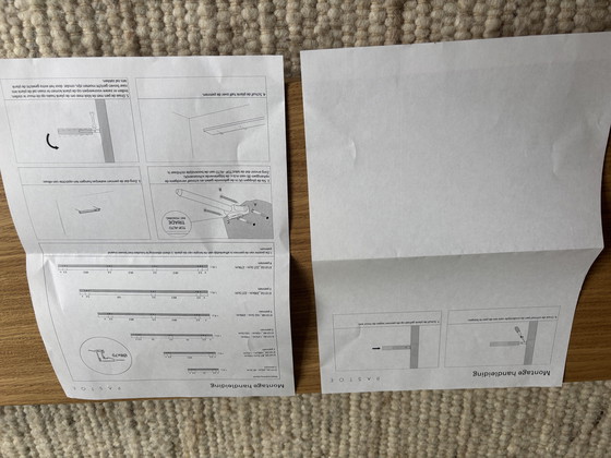 Image 1 of Estantería de pared de roble Pastoe *nueva* 80 x 27 x 4