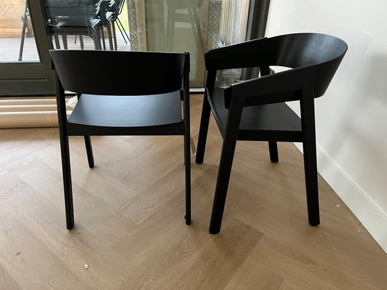 Image 1 of 2x Muuto Cover Chair Black