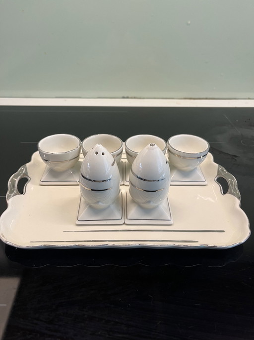 7x Victoria set pour les œufs