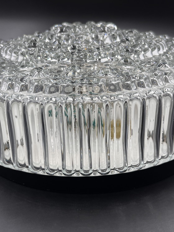 Image 1 of Lampada da soffitto in vetro Helena Tynell per Limburg