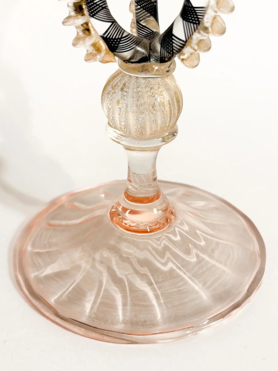 1970s La Murrina Pink and Gold Murano Glass – Decorative Objects (photo 7 of 12)