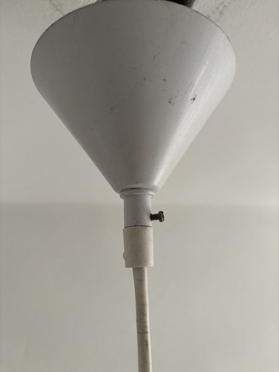 Image 1 of Kare design vintage lamellen moon lamp jaren 80