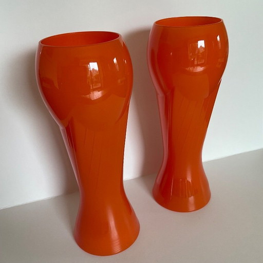 Empoli Murano glazen 2 stuks