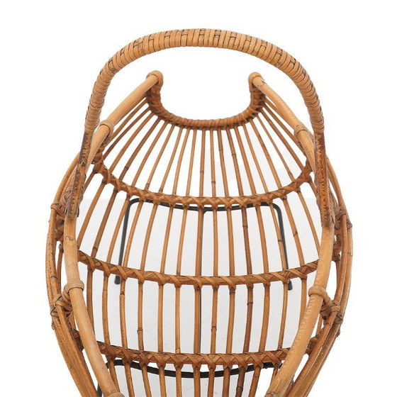 Image 1 of Portariviste in rattan, anni '50