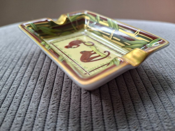 Hermès Monkeys Bamboo Piccolo Posacenere Svuotatasche in Porcellana Stampata – Accessori da tavola (photo 8 of 17)