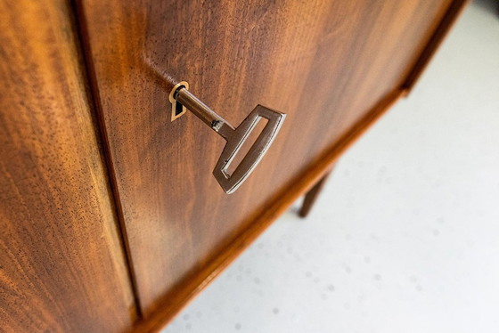 Image 1 of Buffet vintage en noyer de Bfm, Pologne, années 1960