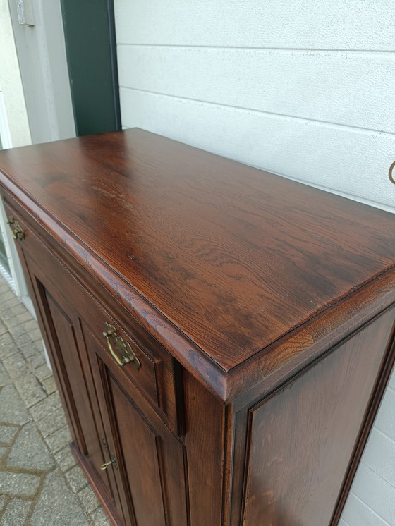 Image 1 of Beautiful oak storage cabinet