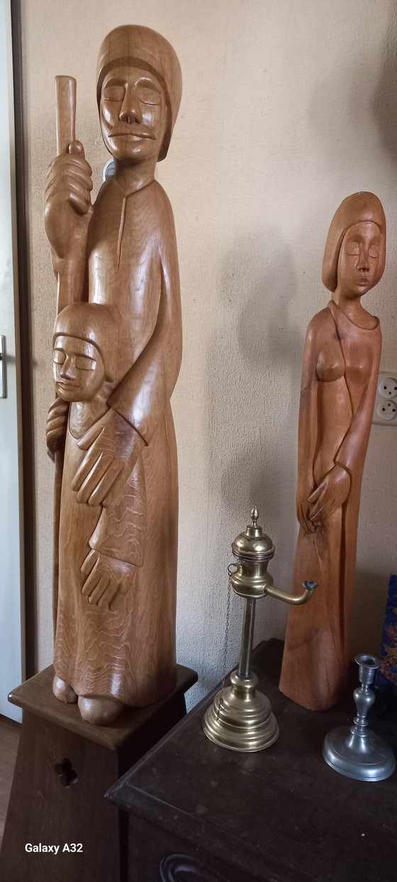 Sint Jozef - Maurice Pelgrims-Jelle – Arte, Wood (photo 13 of 13)