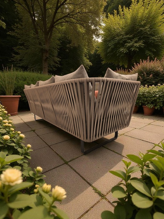 Image 1 of Kettal Bitta outdoor loungebank Rodolfo Dordoni 