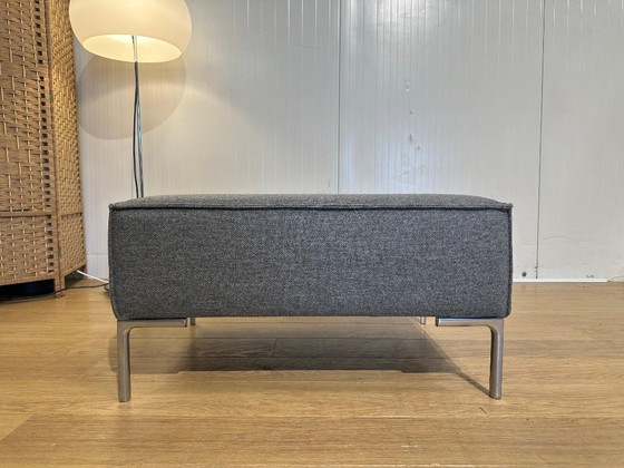 Poggiapiedi Design on Stock Bloq NUOVO RIVESTITO + GARANZIA, Poggiapiedi e pouf, Altro, Metallo, Grigio, Modern (foto 4 di 8)