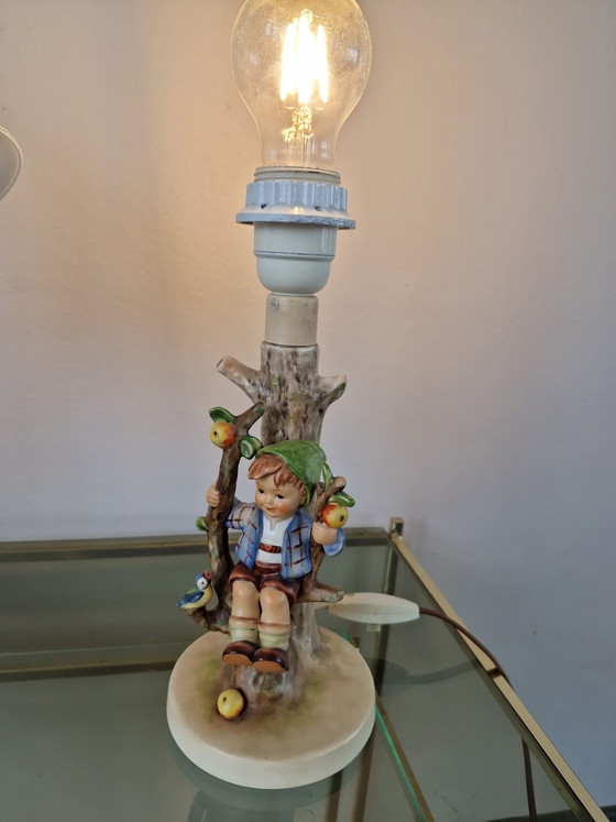 Goebel Hummel Lamp Apple Tree Boy – Table lamps, Ceramic, Porcelain (photo 5 of 5)