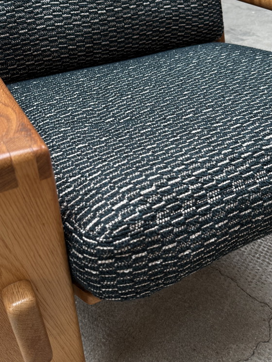 Image 1 of ESKO PAJAMIES FÜR ASKO „BONANZA“ SET 2 SESSEL & 1 SOFA EICHE HOLZ FINNLAND 1970er