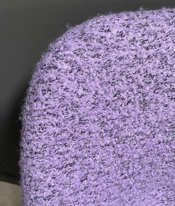 Image 1 of Purple wool chair 1960s