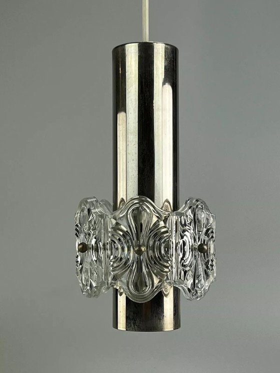 Image 1 of 60s 70s lamp lamp glass ceiling lamp hanging lamp space age design